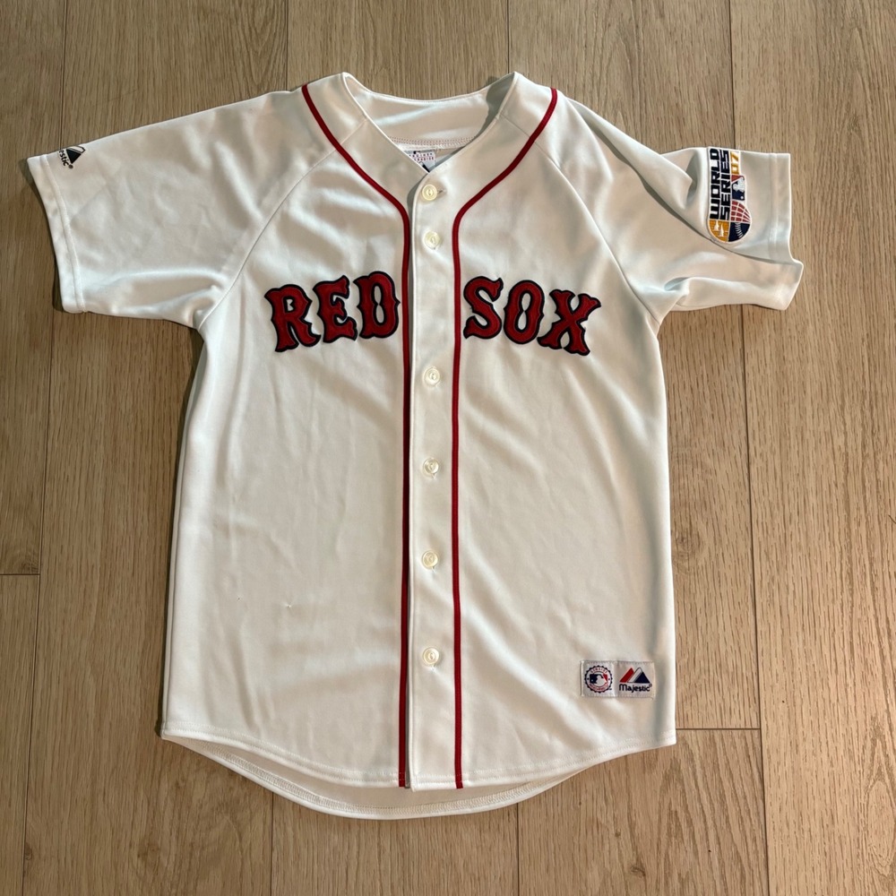 Vintage Boston Red Sox Dustin Perdroia Size Large
